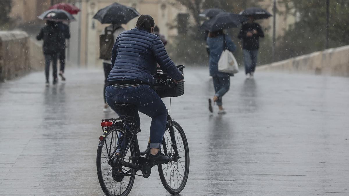 El tiempo hoy en Valencia: alerta amarilla por lluvias