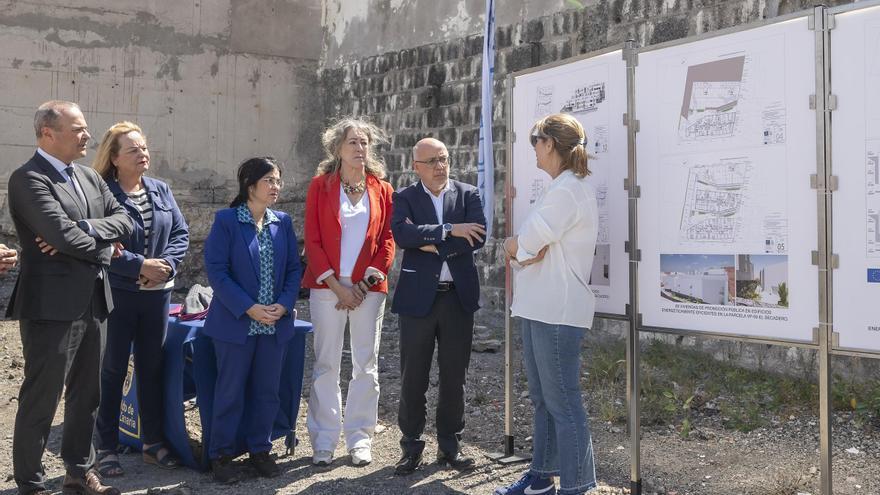 Colocación de la primera piedra para la construcción de 63 viviendas en edificios energéticamente eficientes en El Secadero