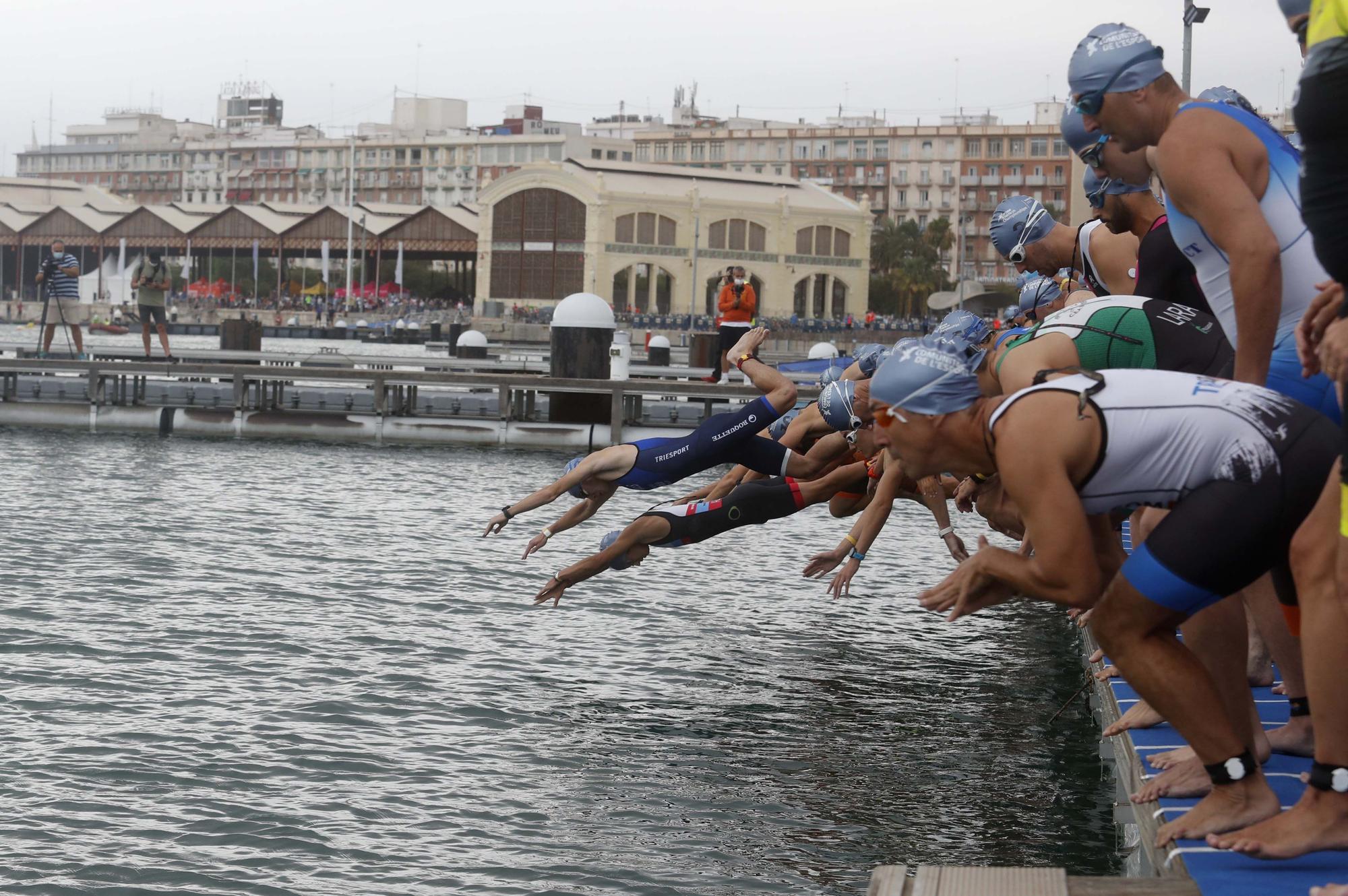 Europe Triathlon Championships Valencia 2021.  Supersprint Open masculino y femenino