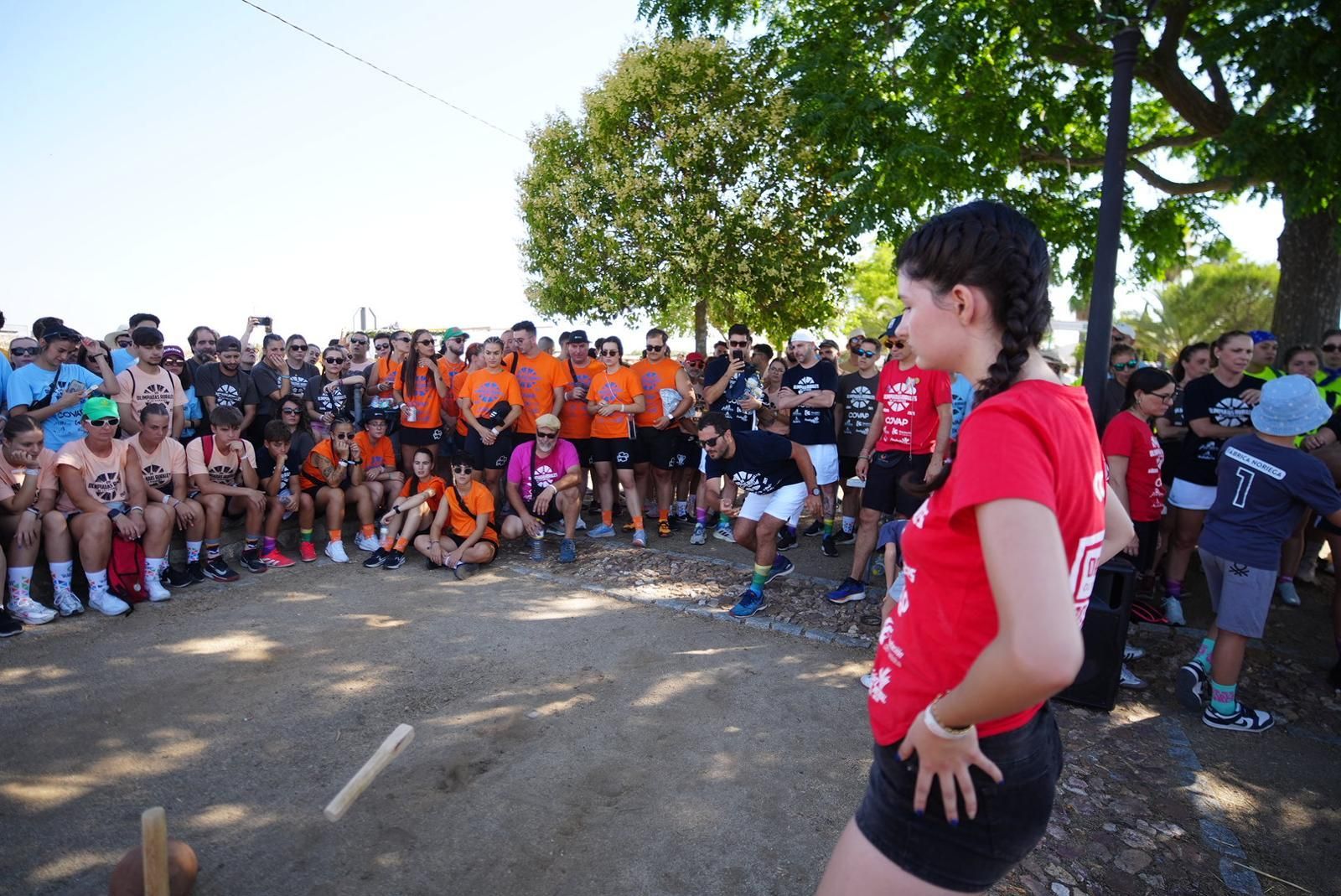 Añora vive una intensa jornada de juegos en las Olimpiadas Rurales