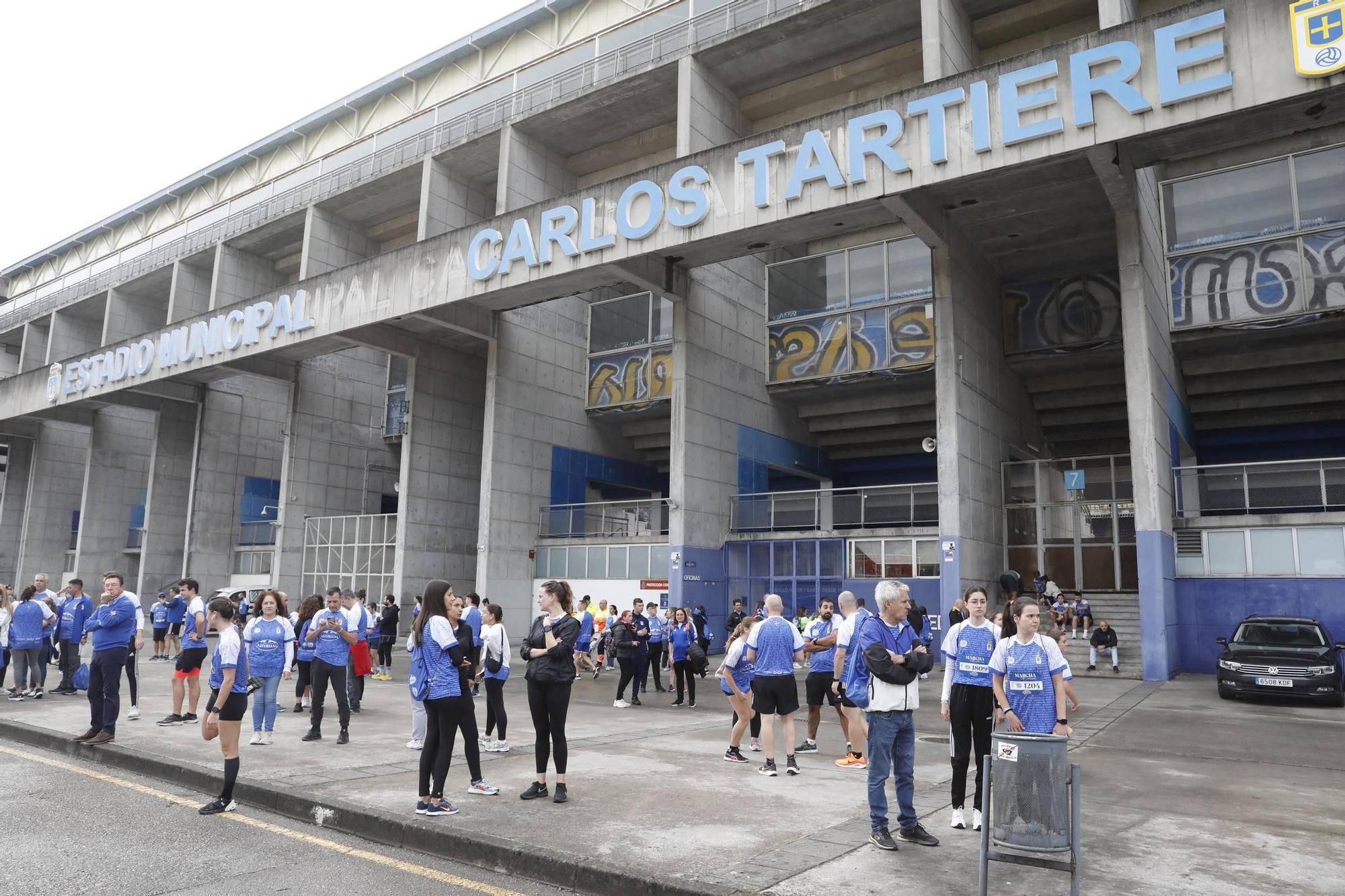 EN IMÁGENES: Así ha sido la carrera por el centenario del Real Oviedo