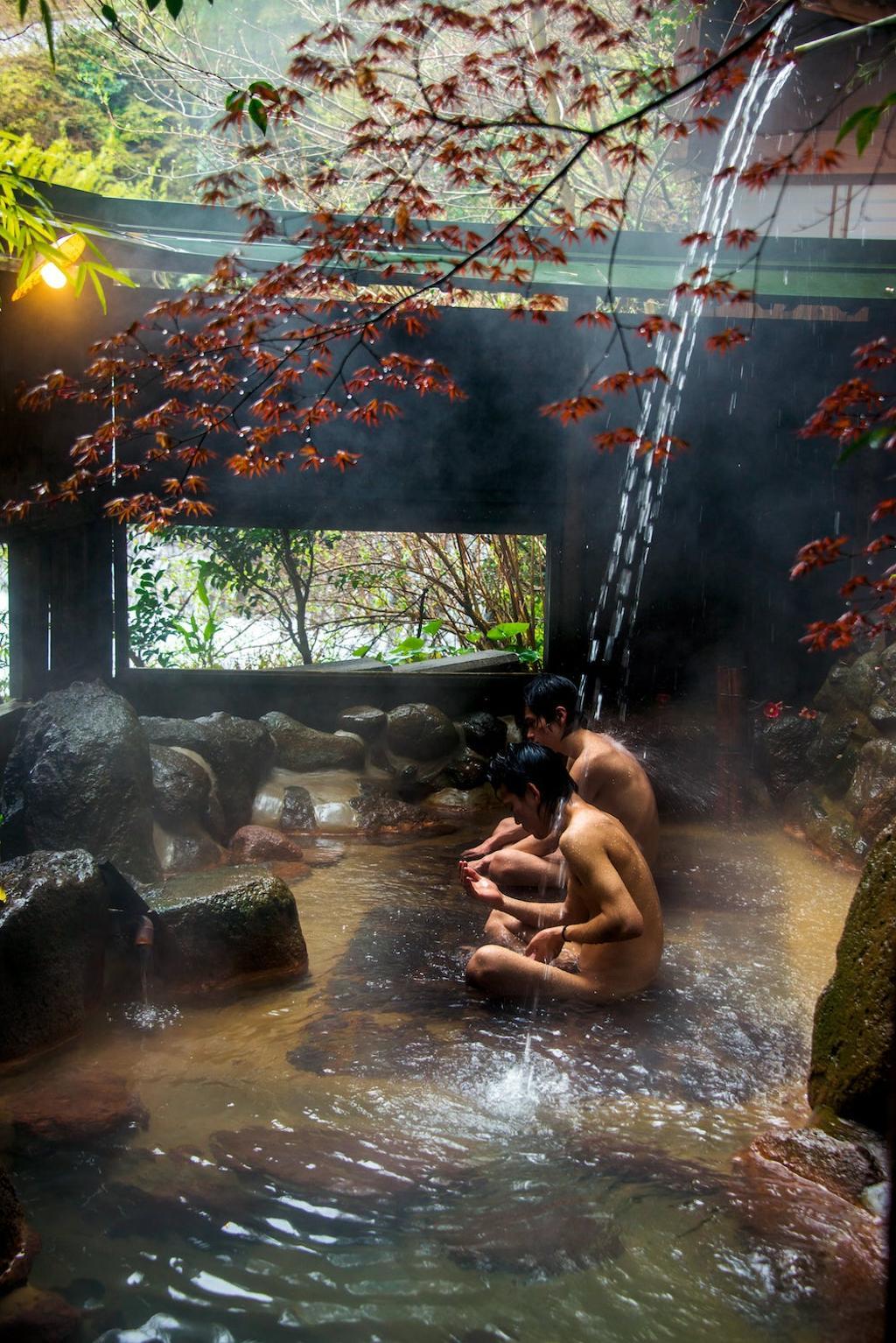 Baños termales en Kurokawa Onsen, Kyushu