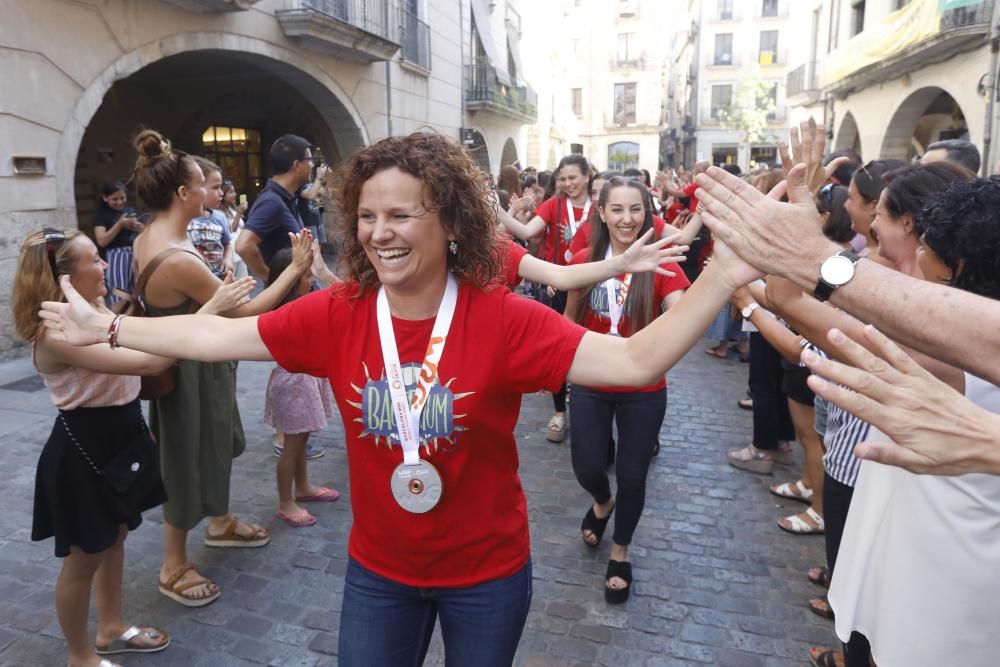 Celebració del CPA Girona a l'Ajuntament de Girona