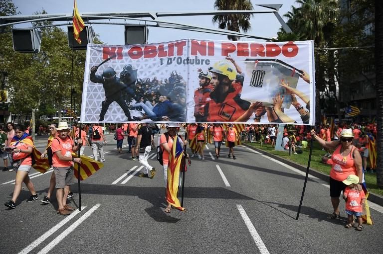 La Diada de Cataluña, en imágenes