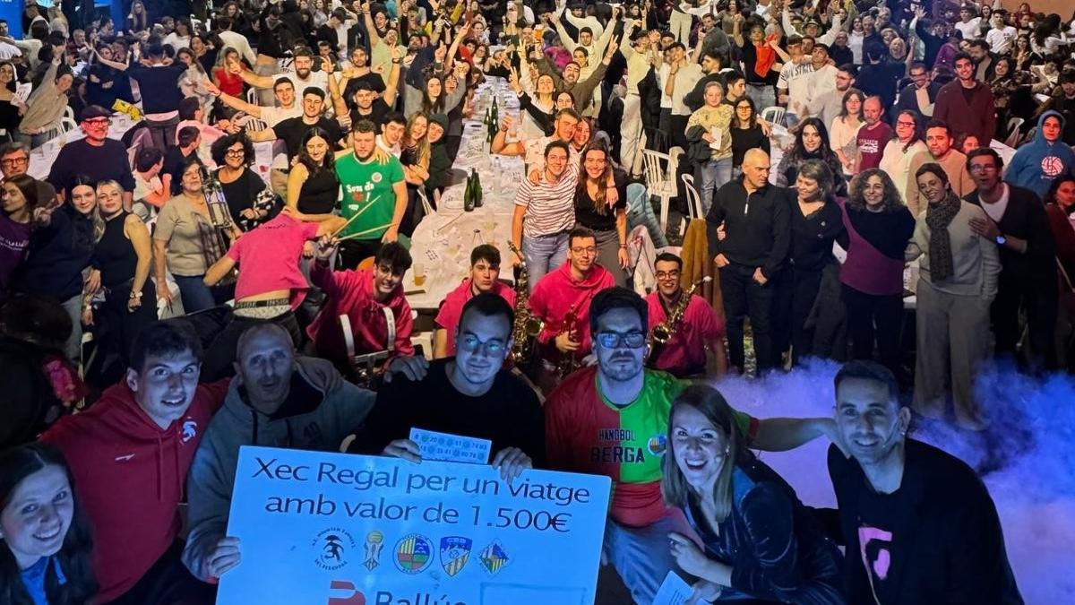 Participants a la Quina Berguedana en l'edició de l'any passat