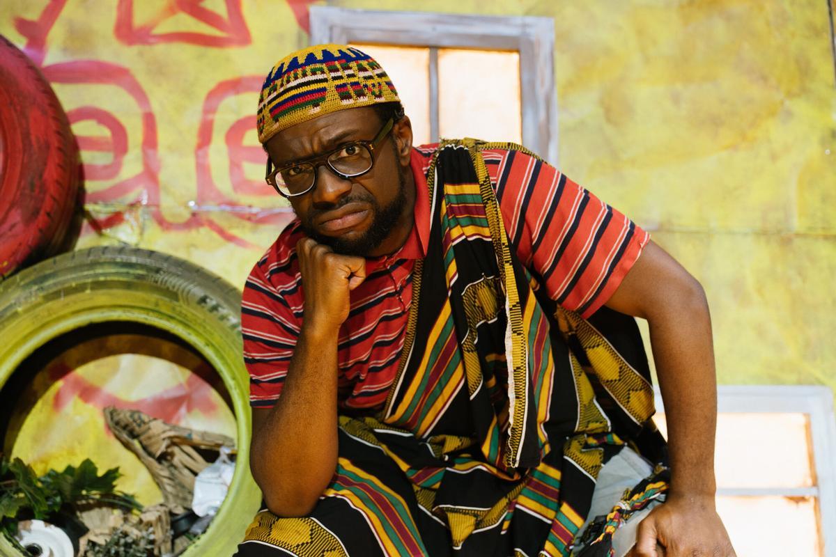 16.02.2026. MADRID. Entrevista con dos actores del musical The Book Of Mormon: Nicolás Colomer y Kevin Tukuen en el Teatro Rialto, en Madrid. Foto: Alba Vigaray