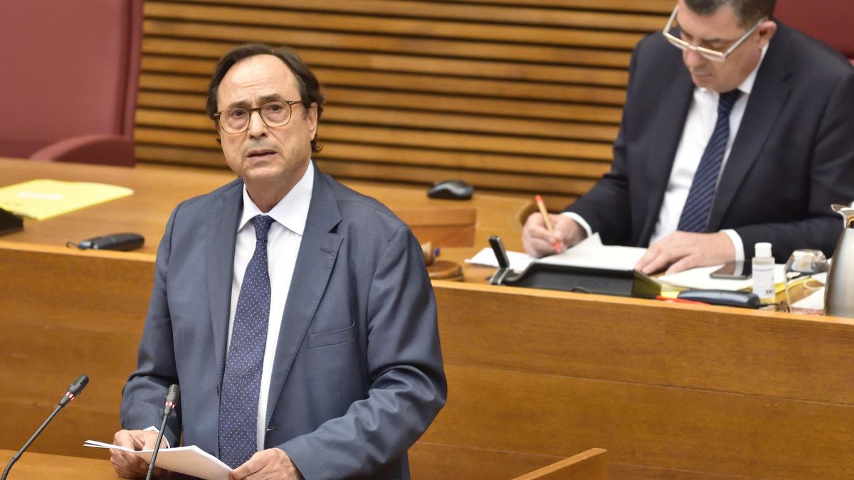 The Minister of Finance, Vicent Soler. The Minister of Finance, Vicent Soler.