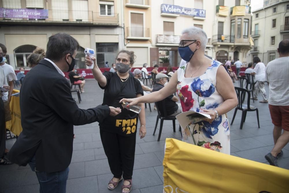 Manresa inicia la festa major que ningú no podia imaginar