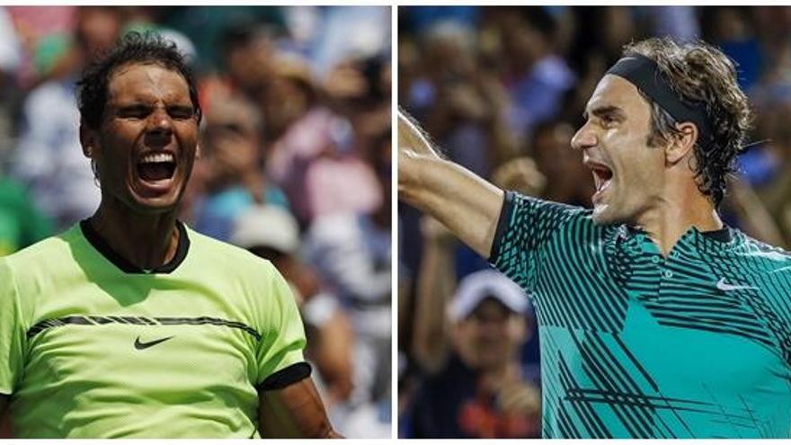 Federer-Nadal, la final del Masters 1000 de Miami, en directo
