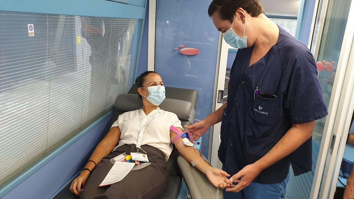Quirón Salud realiza una campaña de donación de sangre para el Covid-19