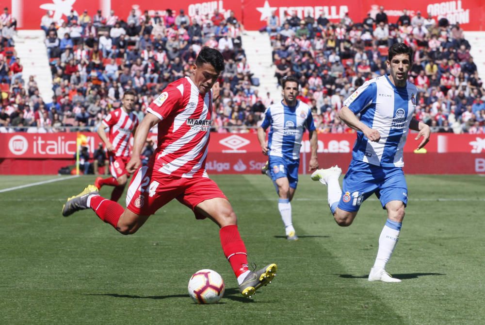 Les imatges del Girona - Espanyol (1-2)