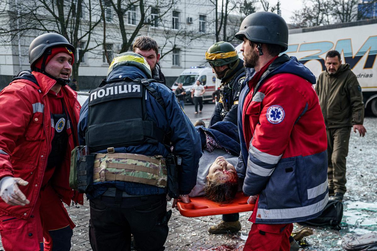 Rússia bombardeja Jerson