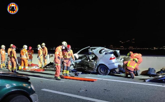 Cinco muertos en un brutal accidente de tráfico en Rotglà i Corberà