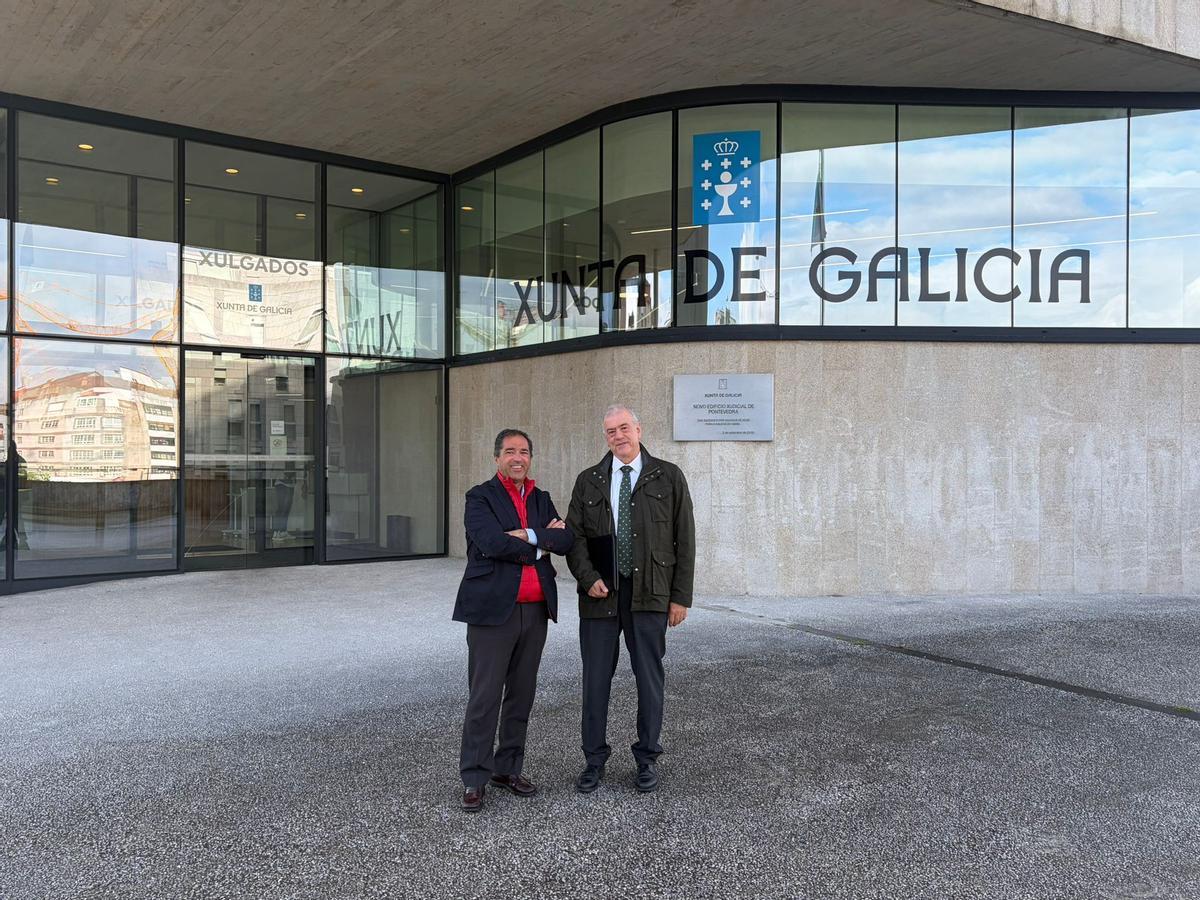 Diego Maraña, presidente de En-Colectivo, y Antonio Heredero, abogado de BGI Law.