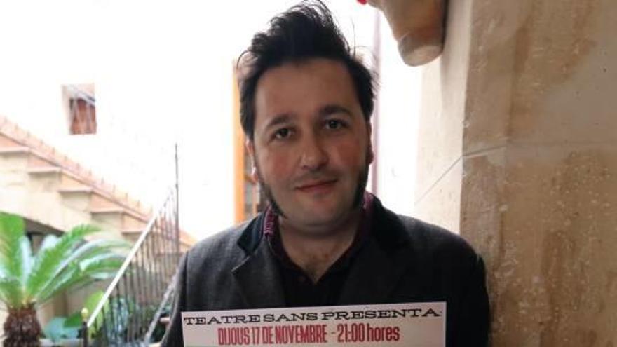 Biel Alimanya viajará hoy &quot;a los orígenes del rock&quot; en el Teatre Sans