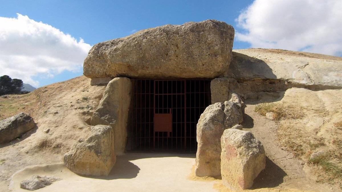 Dolmen de Menga, en Antequera, patrimonio mundial Unesco.