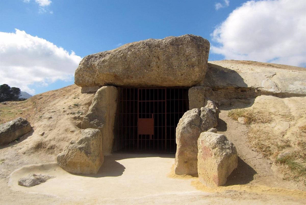 Dolmen de Menga, en Antequera, patrimonio mundial Unesco.