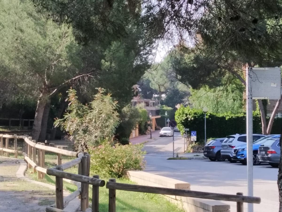 Uno de los accesos a Santa Bárbara