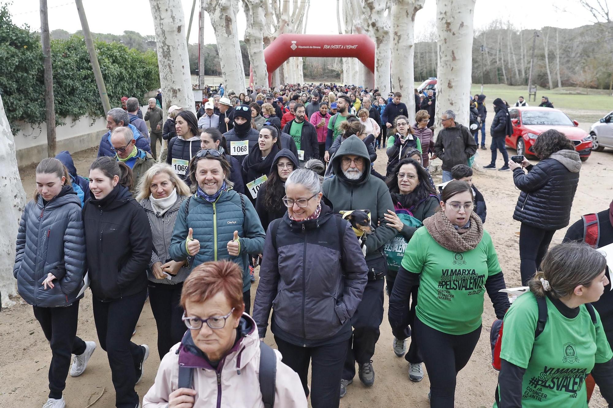 Les millors imatges de la VI Marxa pels Valents a Caldes