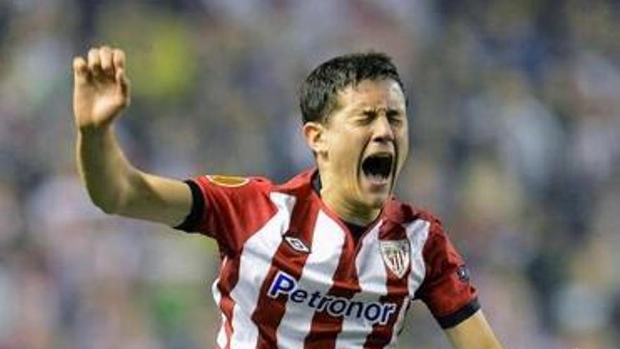 Ander Herrera, en un partido ante el Manchester United.