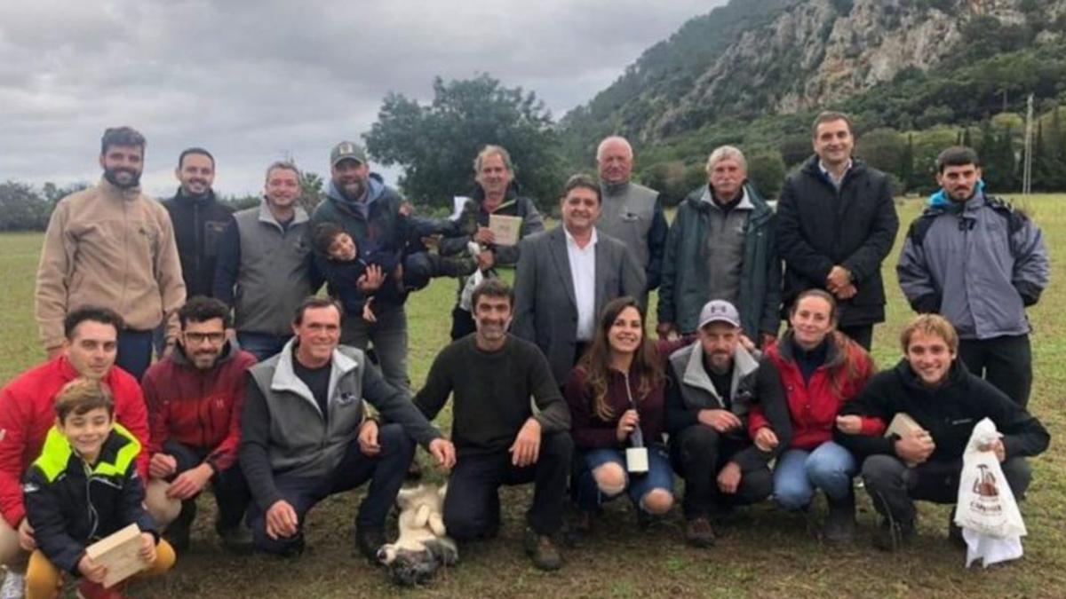 El concurso de pastoreo se celebró ayer en Pollença. | M.A.CRESPÍ