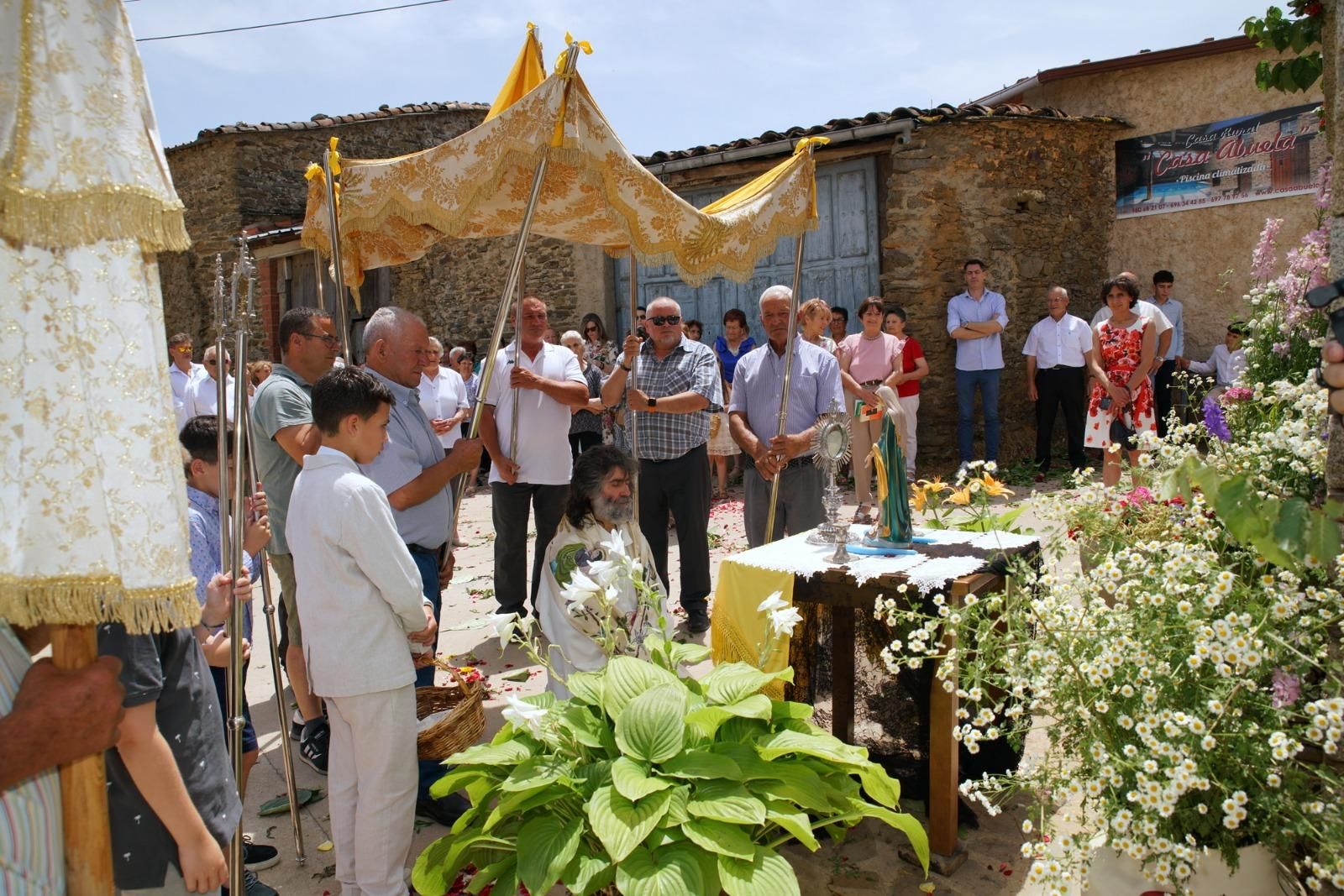 GALERÍA | Corpus en Alcañices y Grisuela, y San Juan en Tábara