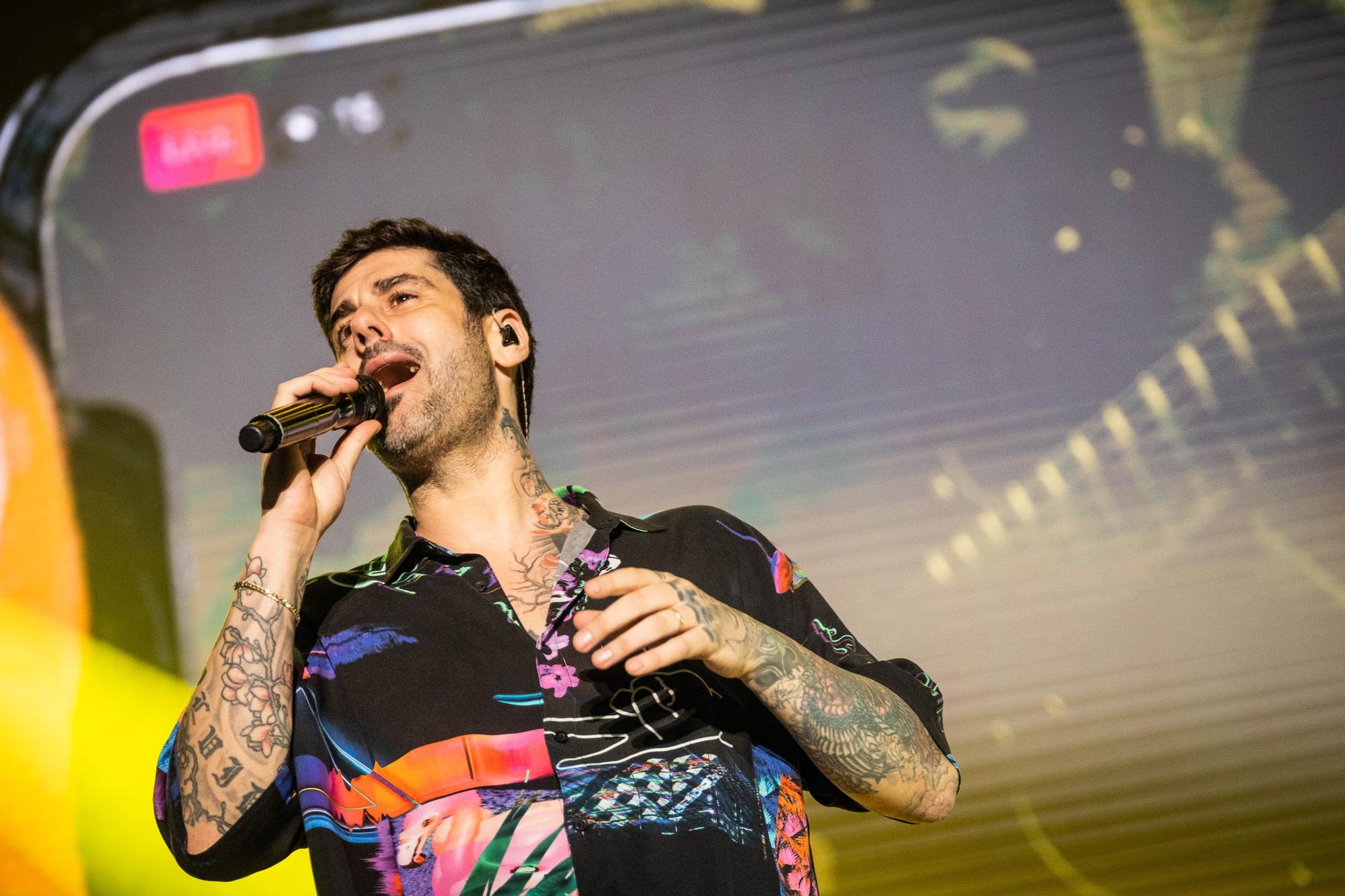 Melendi en concierto