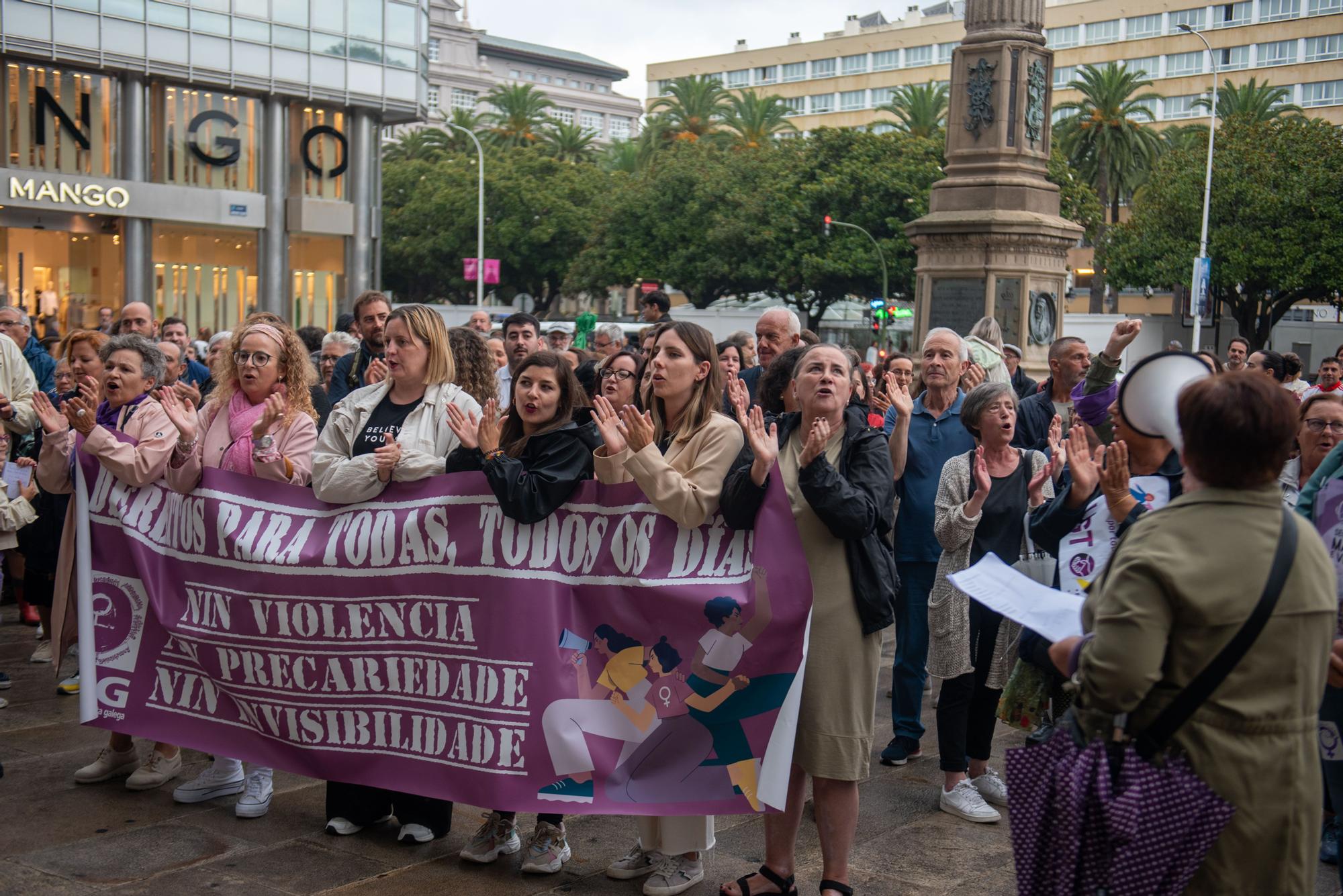 A Coruña apoya a Jenni Hermoso y se suma a las protestas contra la continuidad de Rubiales