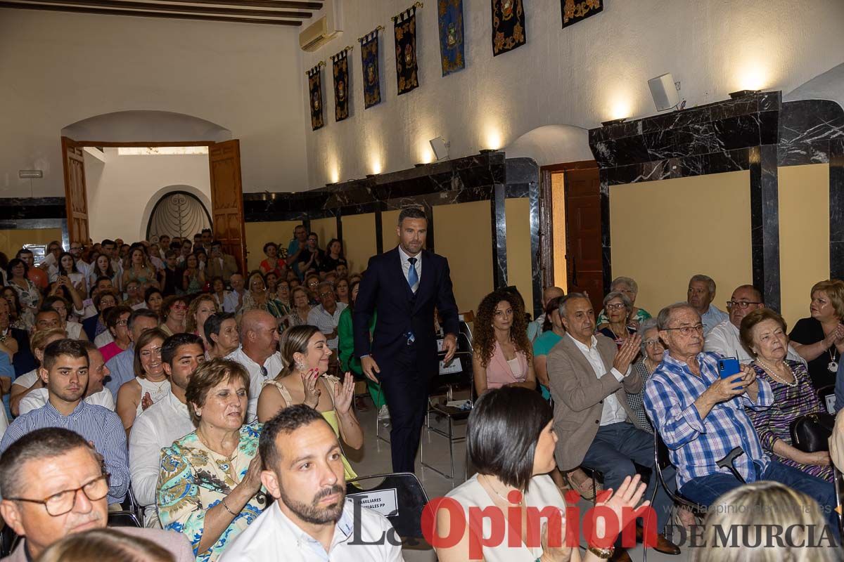 Pleno de investidura en el Ayuntamiento de Caravaca