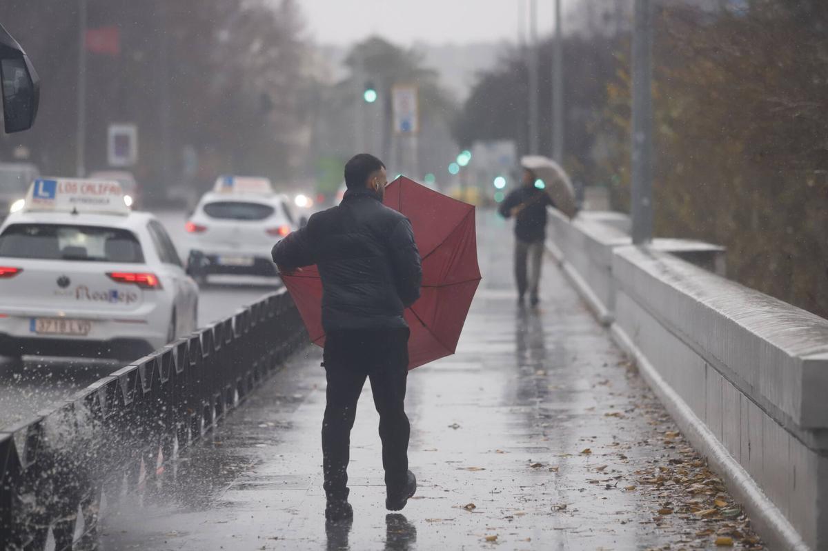 A.J.González Córdoba Lluvia temporal viento