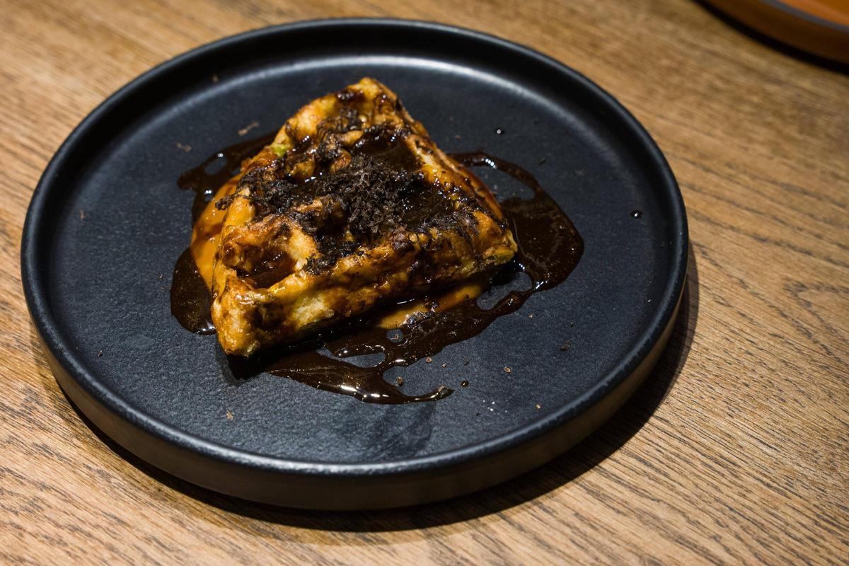 El gofre de 'trinxat' de Trü.