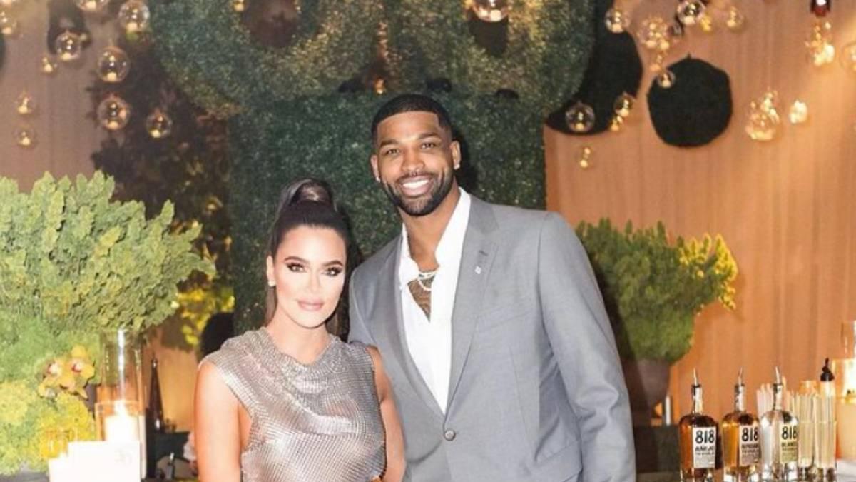 Khloé Kardashian y Tristan Thompson