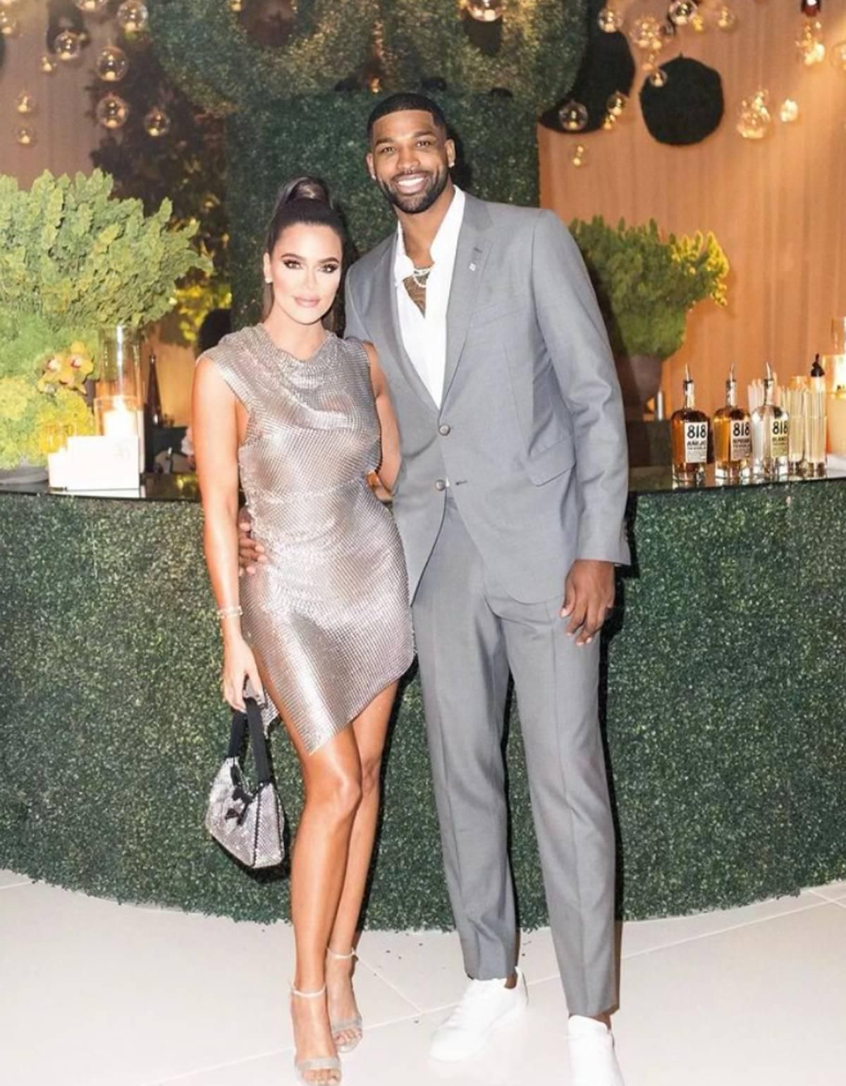 Khloé Kardashian y Tristan Thompson