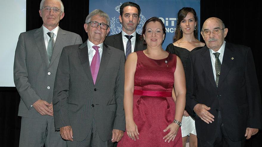 Premiados por el Colegio de Ingenieros Técnicos Industriales