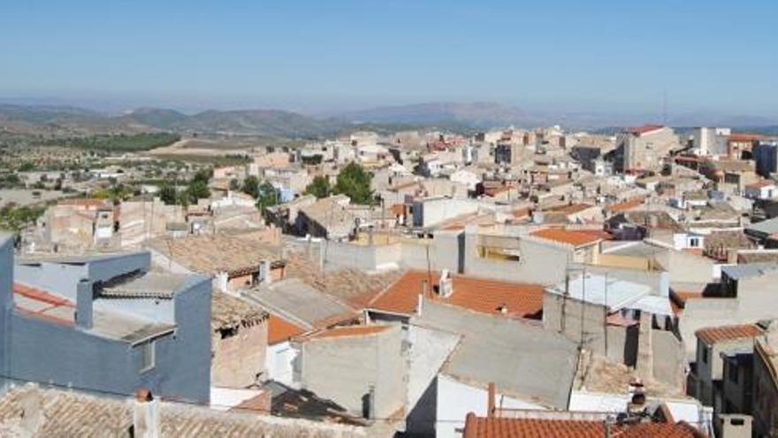 Panorámica del casco urbano de Bullas, uno de los que serán visitados por los ´cazacasas´.