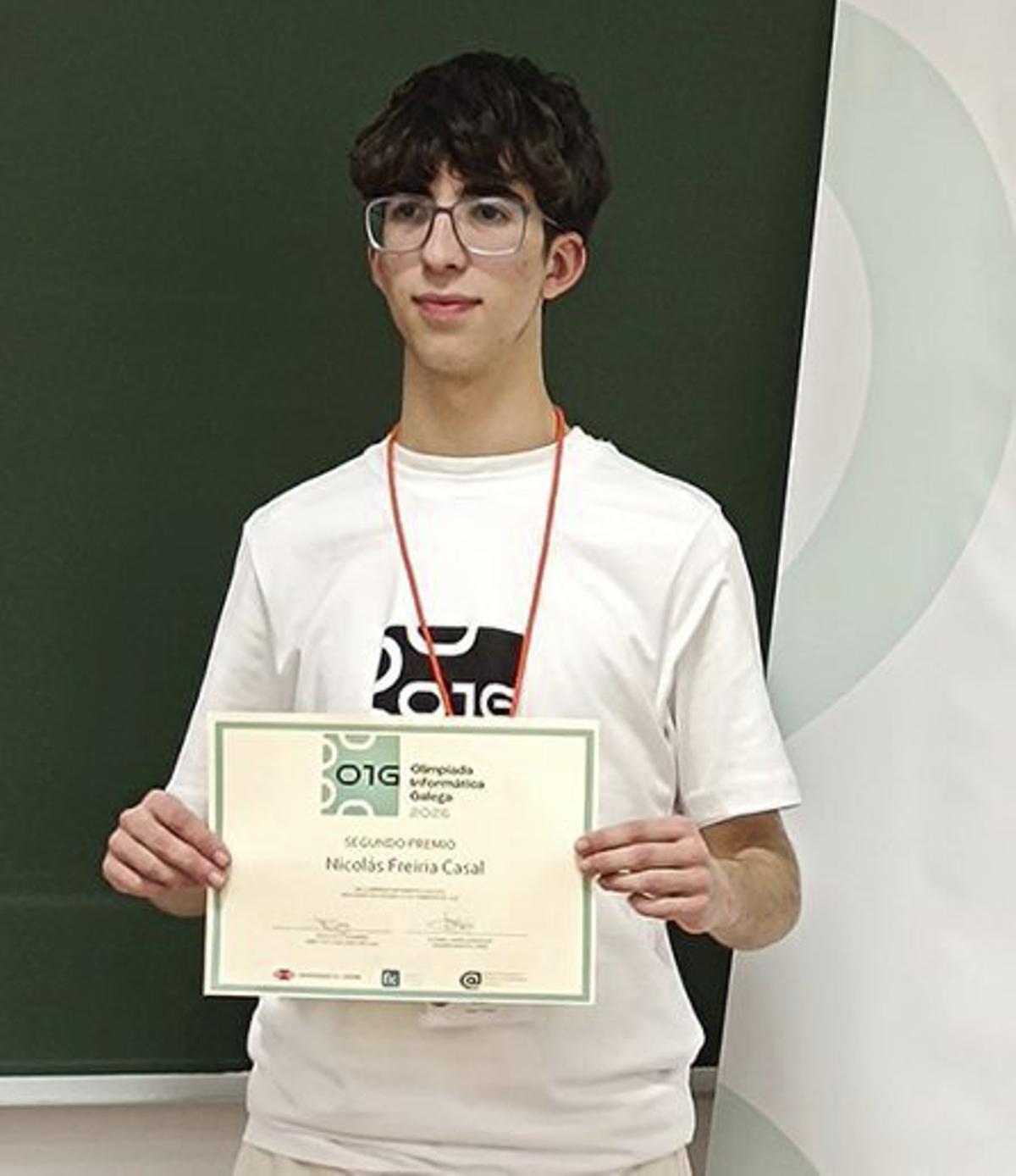 Nicolás Freiría, de O Porriño. | FDV