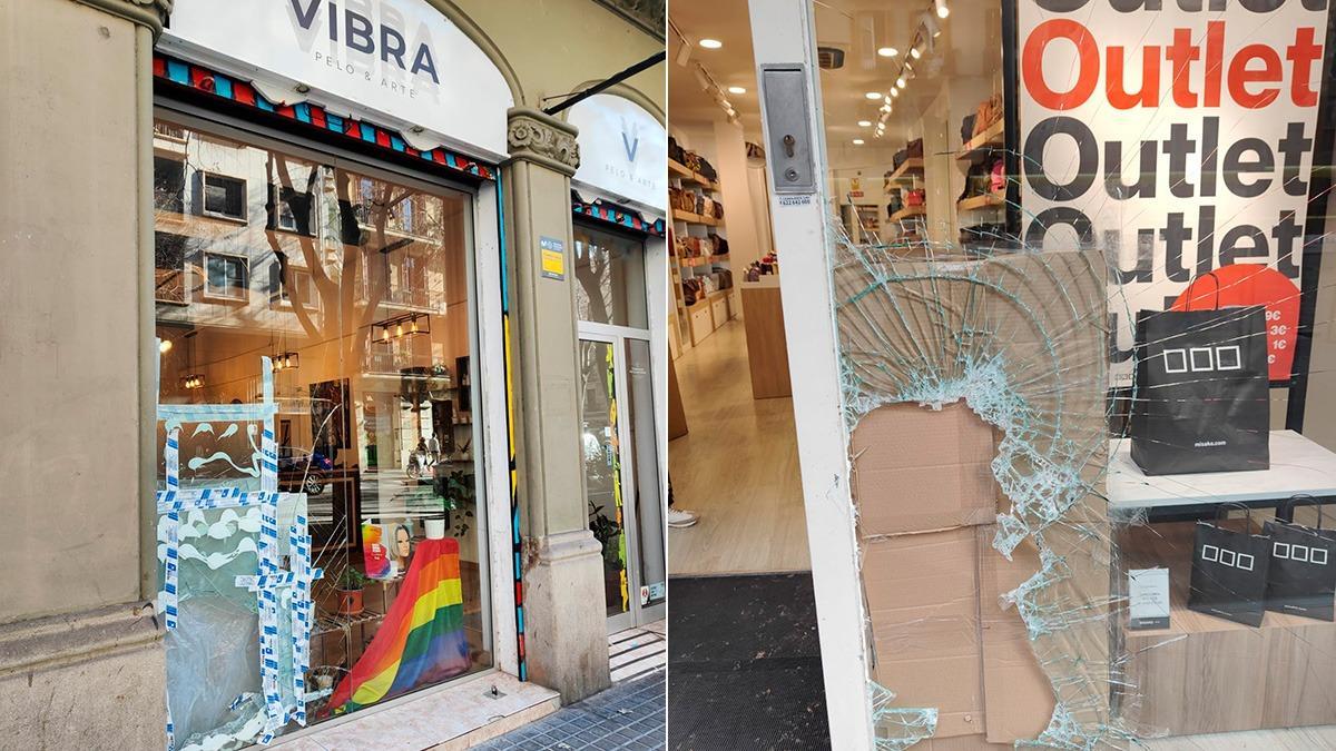 Otras dos tiendas asaltadas de noche en Sant Antoni desde enero.