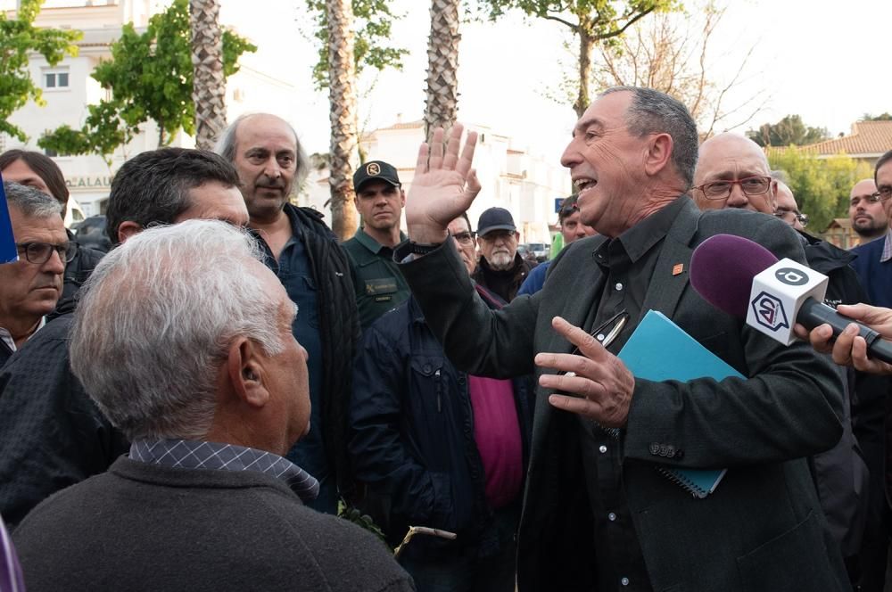 Manifestación por la Xylella en Altea