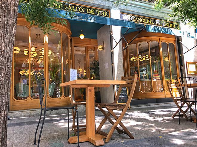 La terraza del restaurante 'Maison Mélie'