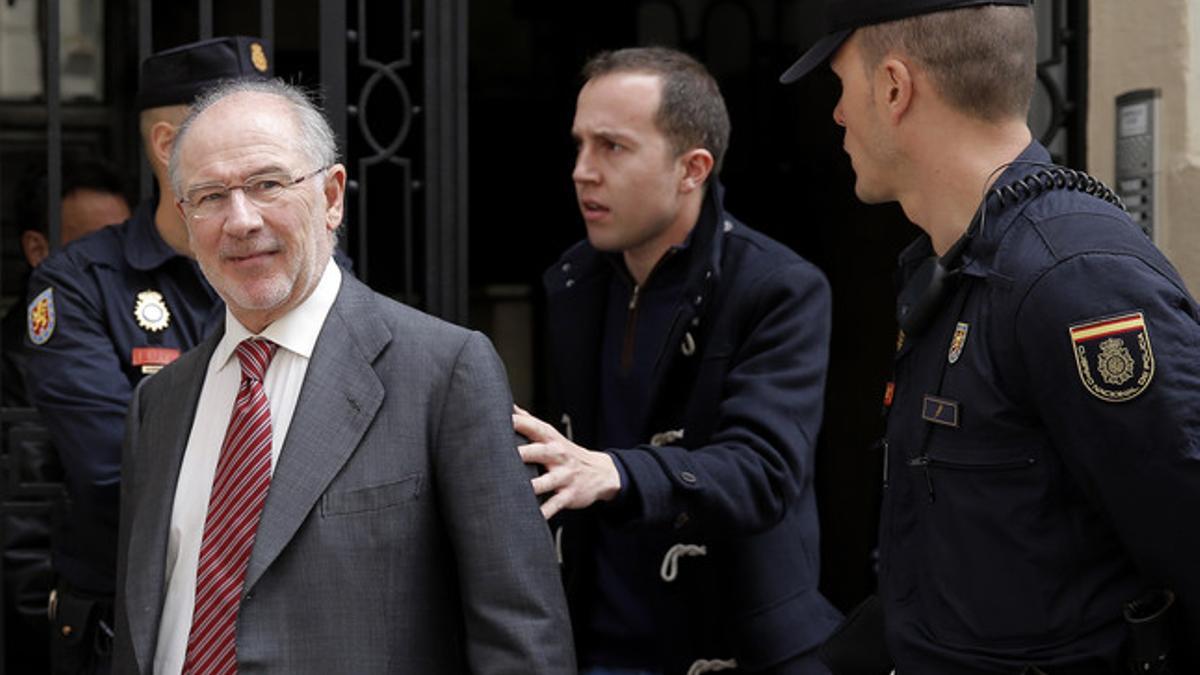 El exdirector del FMI Rodrigo Rato, el pasado abril.