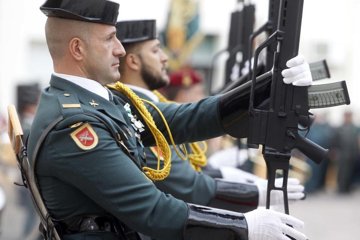 Celebración en Valencia del Día de la Guardia Civil
