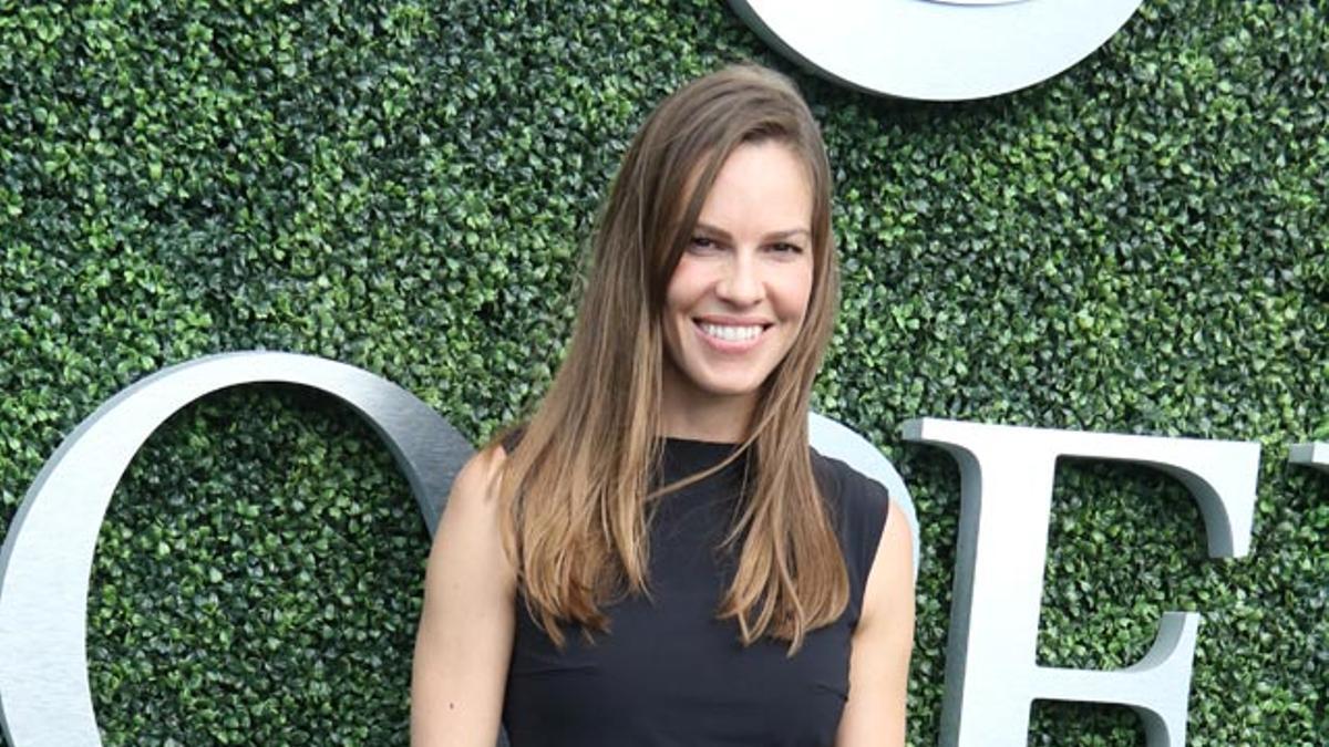 Hilary Swank, en el US Open de Nueva York.