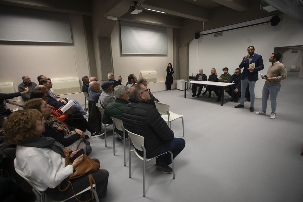 Presentación de la revista Braçal en el futuro Museo Industrial del Port de Sagunt.