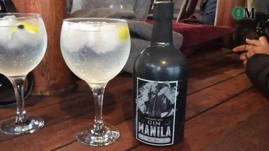 Presentación de la ginebra Gin Manila