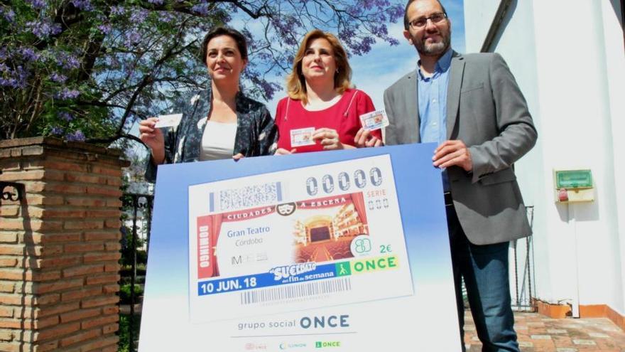 El Gran Teatro será la imagen del cupón de la ONCE el 10 de junio