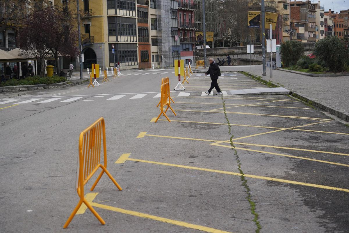 Girona tornarà a tancar un dels vials de plaça Catalunya per les Fires