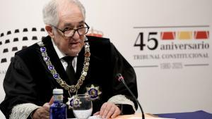 El presidente del Tribunal Constitucional, Cándido Conde-Pumpido