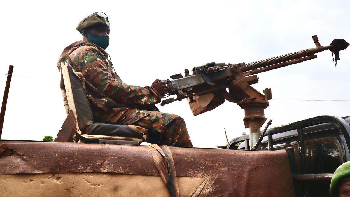 Imagen de archivo de un militar congoleño en el este de RDC.