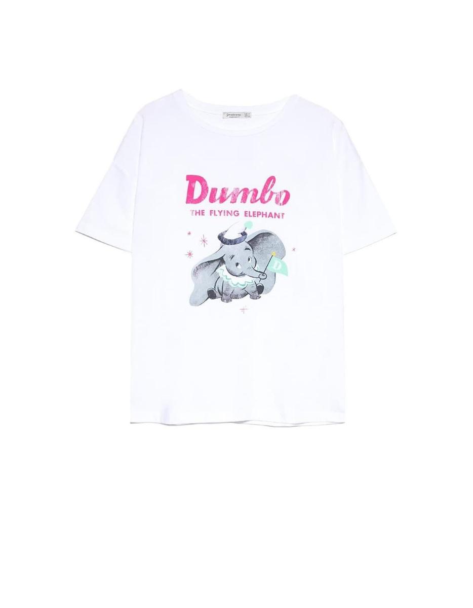 Camiseta blanca de Dumbo