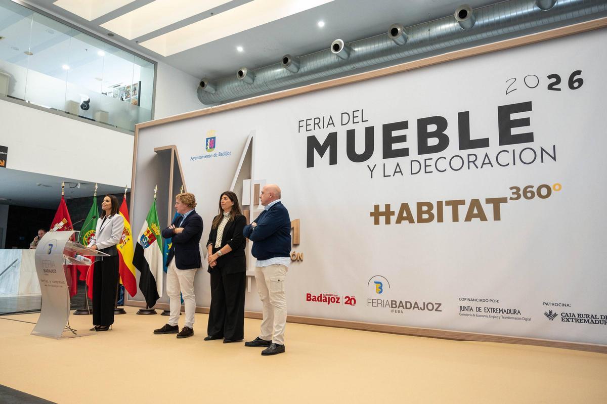 Fotogalería | La inauguración de la Feria del Mueble de Badajoz, en imágenes